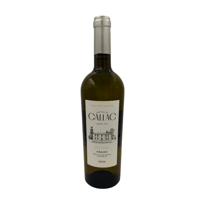 Chateau de Callac "Prestige" BLANC 2024 75cl BAV TN