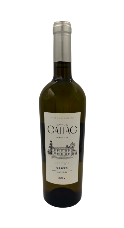 Chateau de Callac "Prestige" BLANC 2024 75cl BAV TN