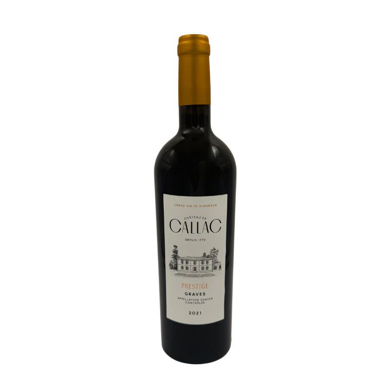 Chateau de Callac "Prestige" ROUGE 2021 75cl BAV SNK TN