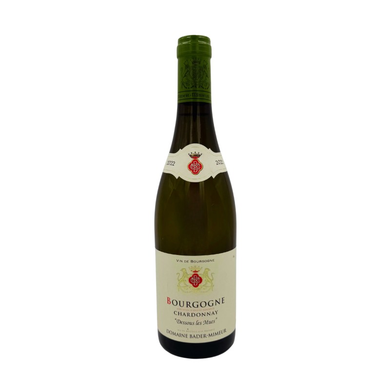 Domaine Bader-Mimeur Bourgogne blanc "Dessous les Mues" 2022 75cl BAV