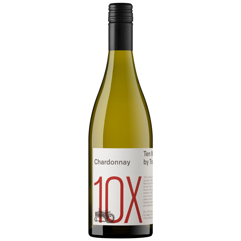 Ten Minutes by Tractor X10 Chardonnay 2022 75cl